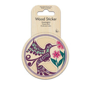 Hummingbird Wood Sticker