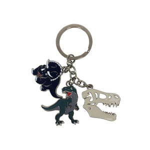 Metal Paleontology Key Chains