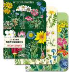 Wildflowers 3 Mini Notebook Set