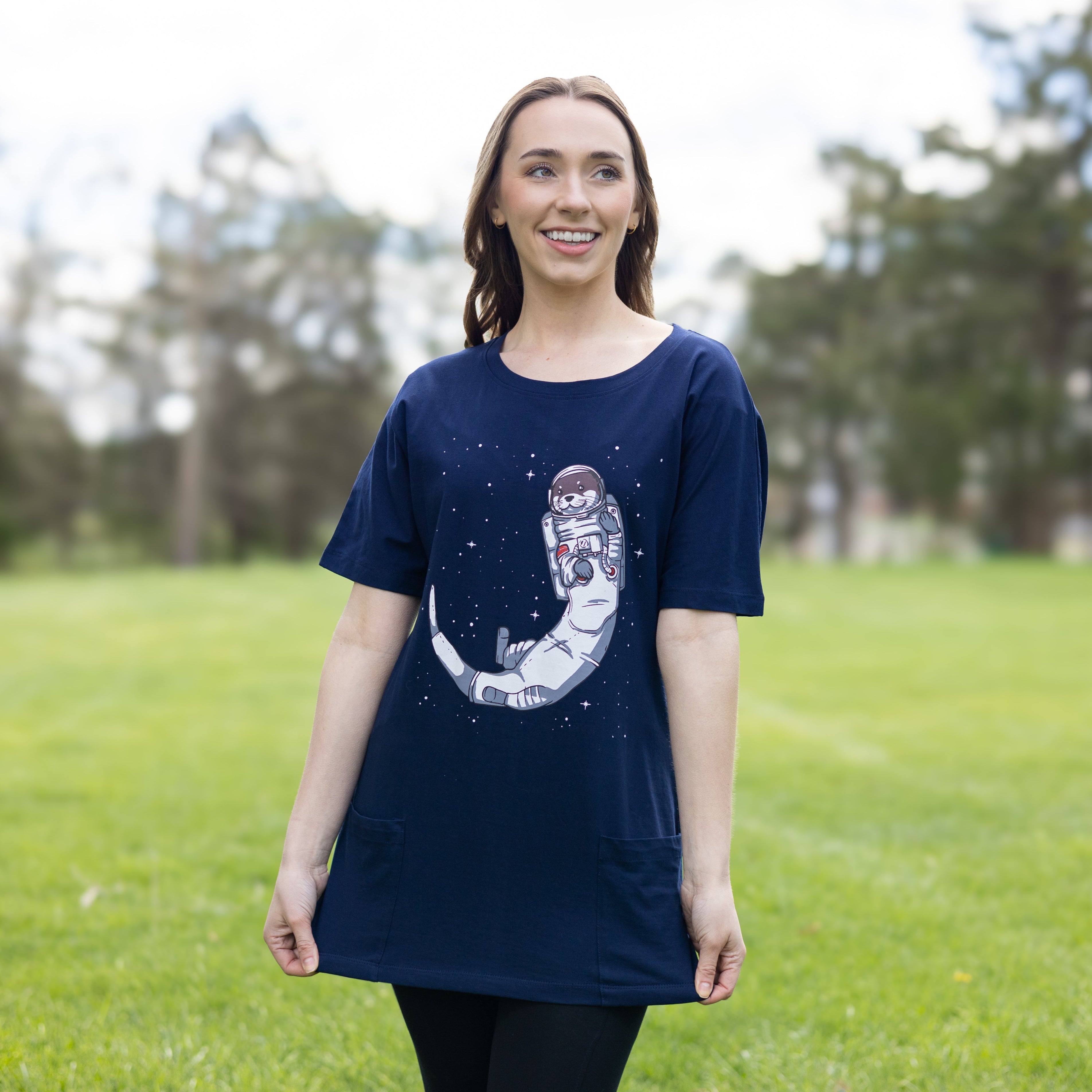 Otternaut T-Shirt with Pockets
