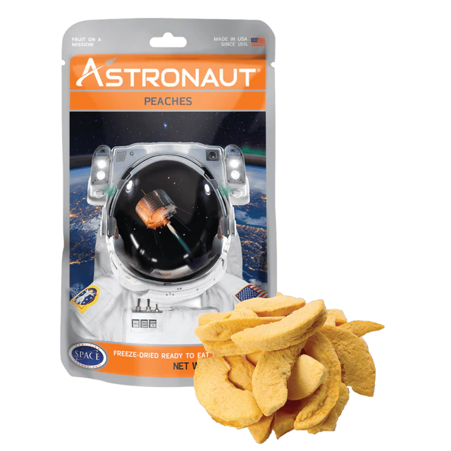 Astronaut Freeze-Dried Peaches