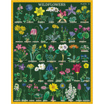 Wildflowers Green Vintage 1000 Puzzle