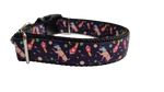 Space Dogs Nylon Dog Collar