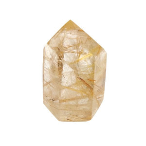 Rutilated Quartz Point $15.00