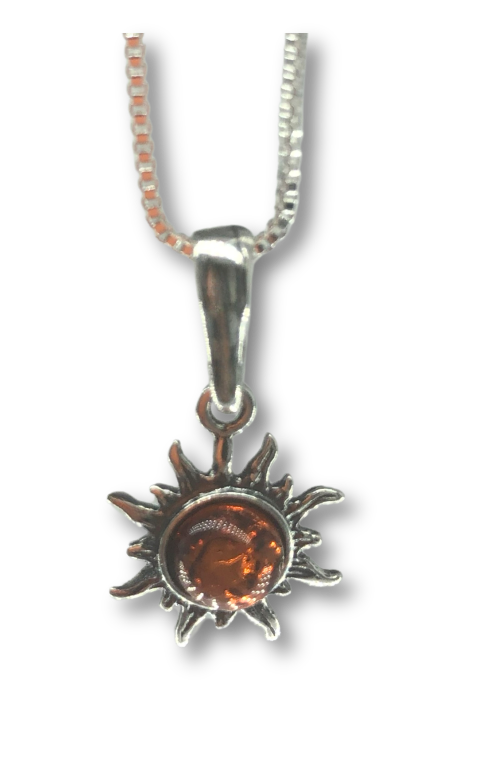 Amber Sun Necklace