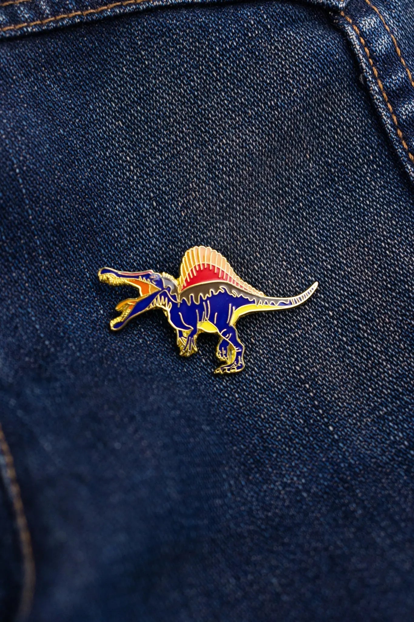 Spinosaurus Enamel Pin