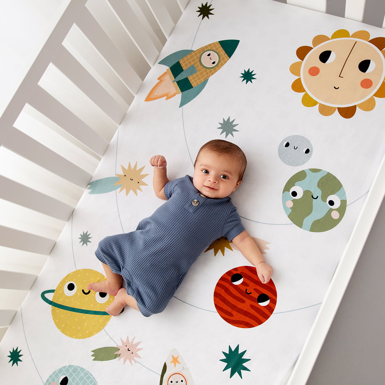 Space Explorer Crib Sheet