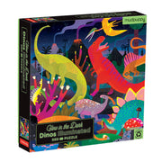 Glow in the Dark Dinosaurs Illuminated 500 Piece Puzzle