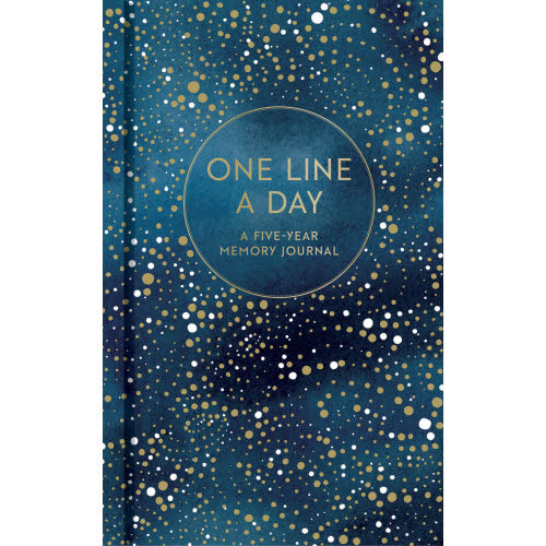 Celestial One Line a Day Journal