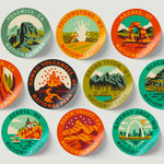 National Park Sticker Insulated Bottle