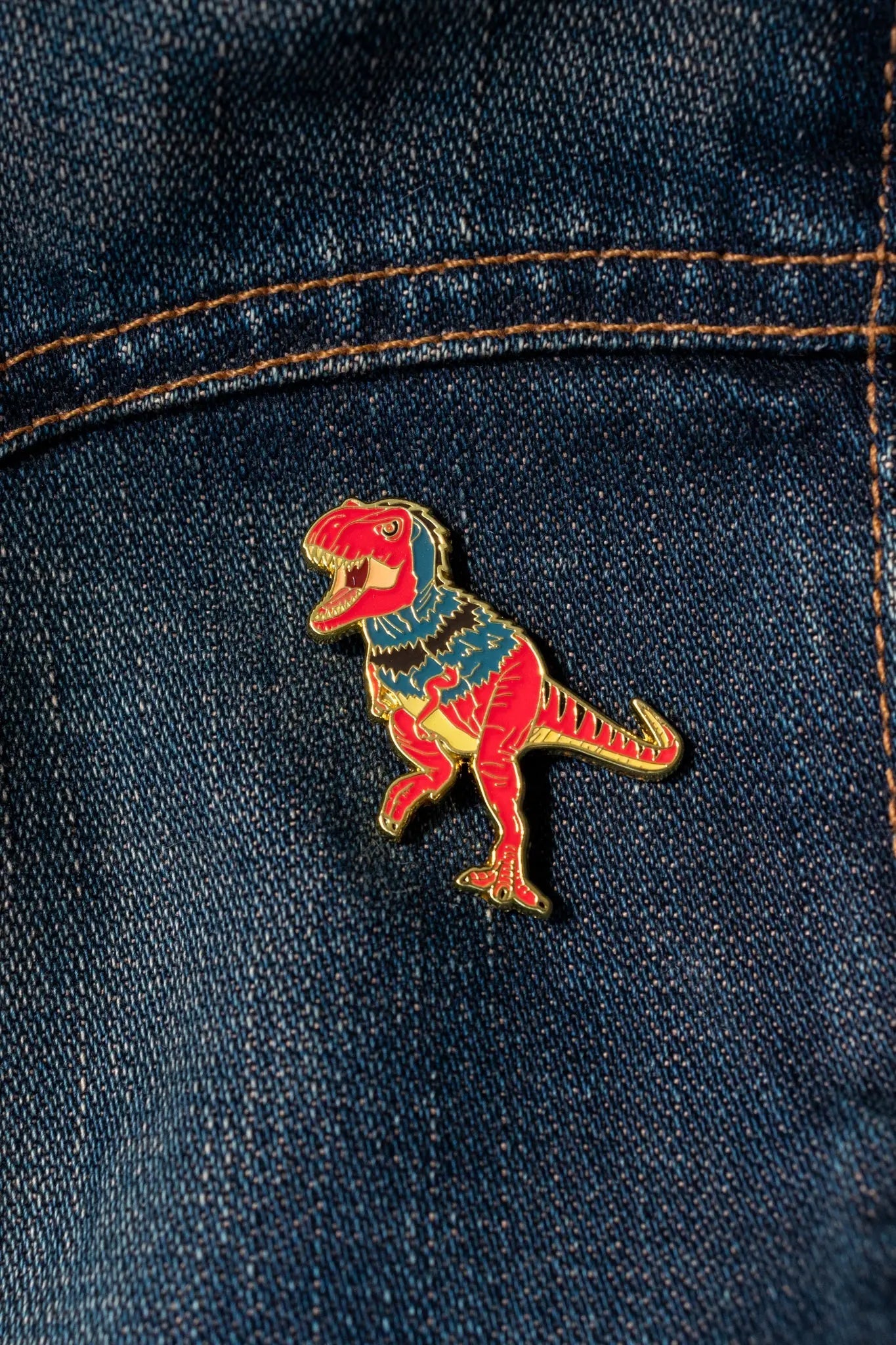 Feathered Tyrannosaurus Rex Enamel Pin
