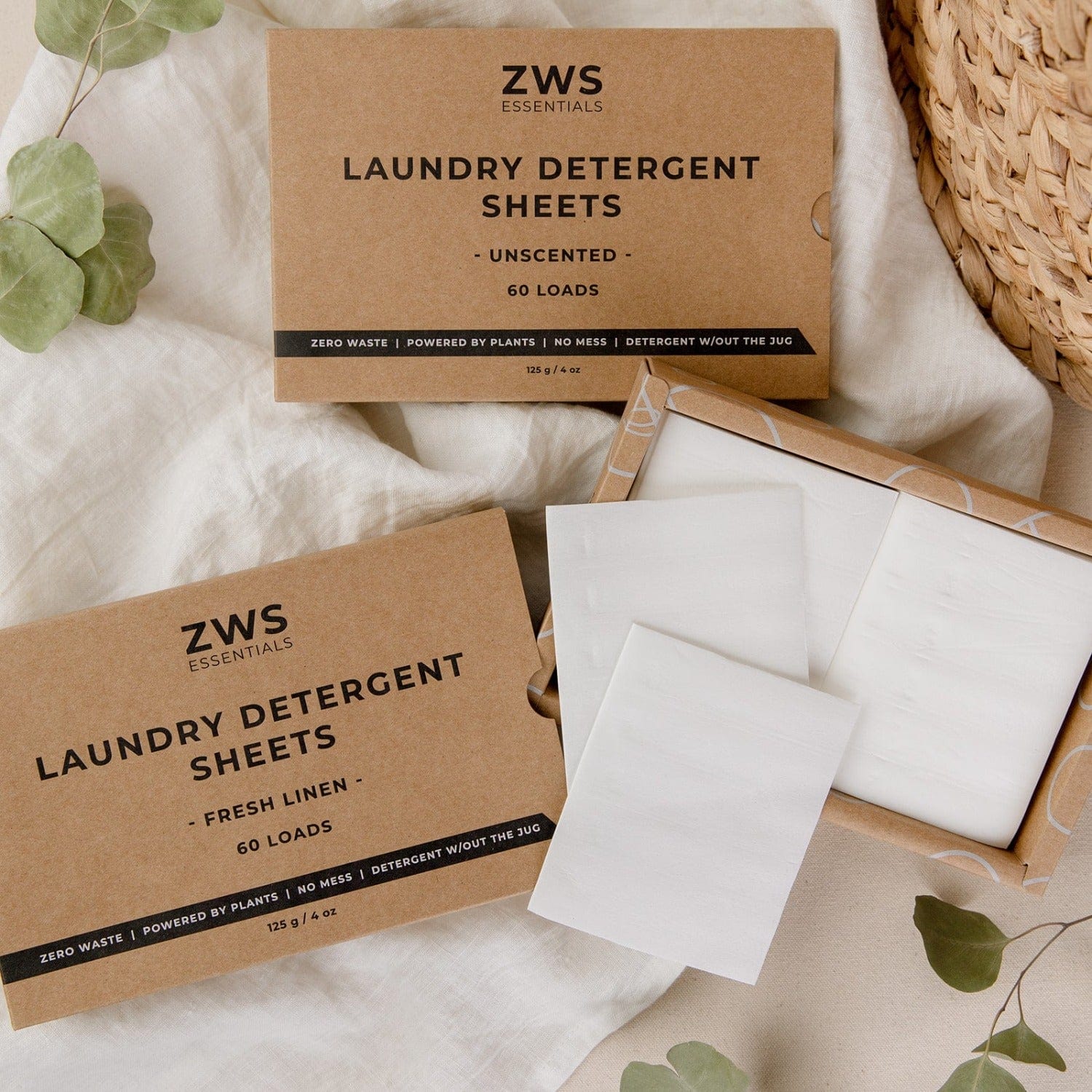 Sustainable Laundry Detergent Sheets