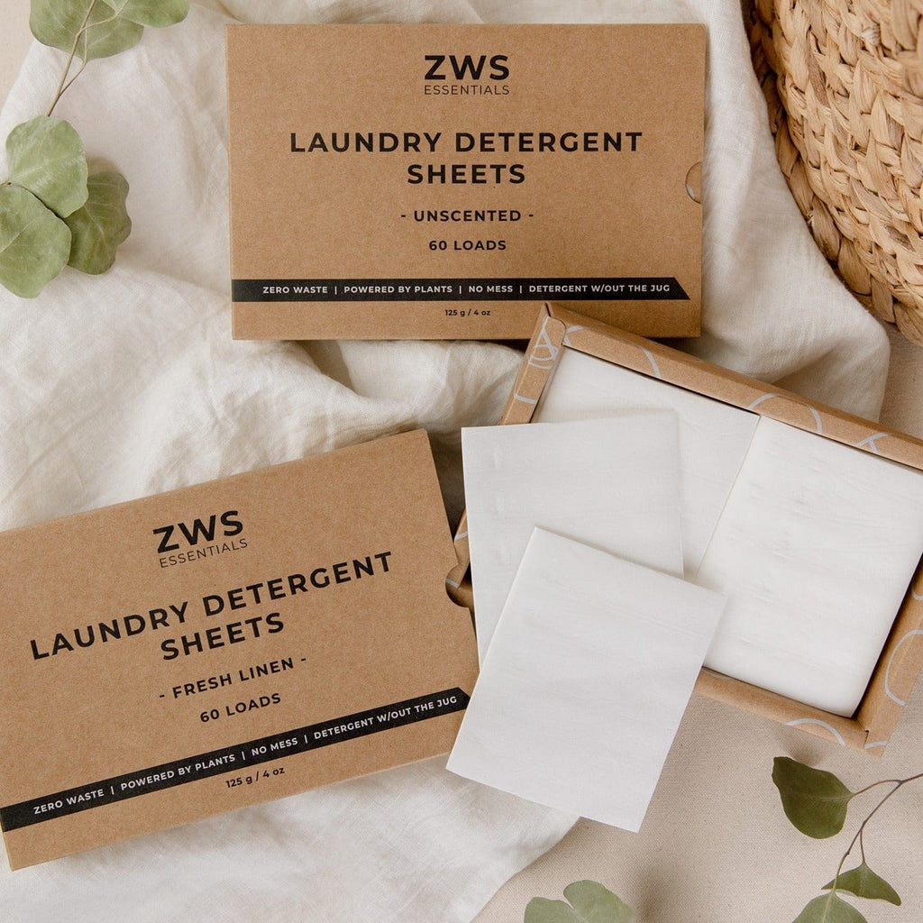 Sustainable Laundry Detergent Sheets