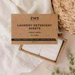Sustainable Laundry Detergent Sheets