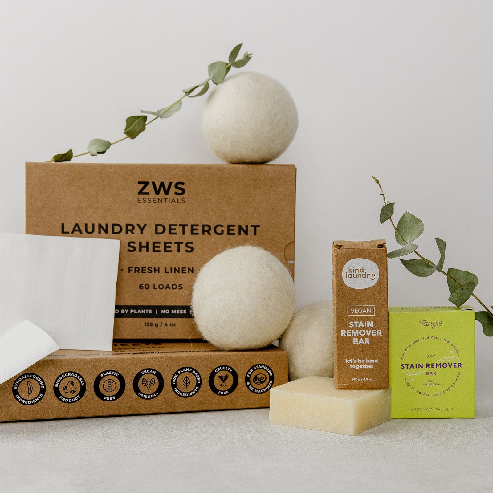 Sustainable Laundry Detergent Sheets