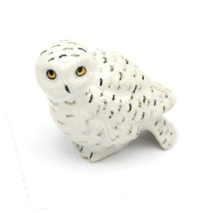 Snowy Owl Porcelain Miniature