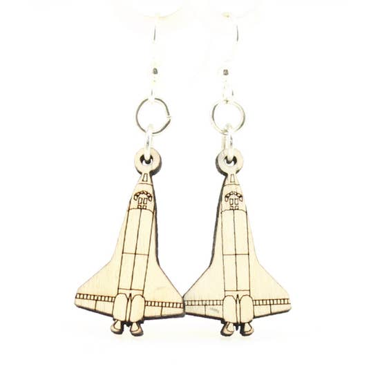 Space Shuttle Earrings