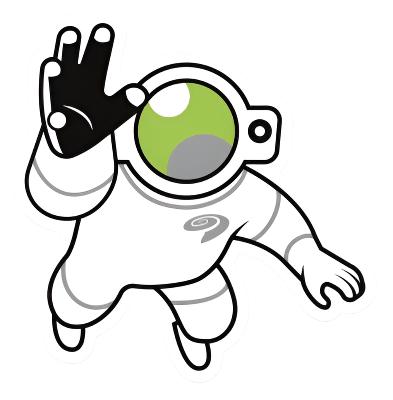 Science Museum of Minnesota Astronaut Sticker