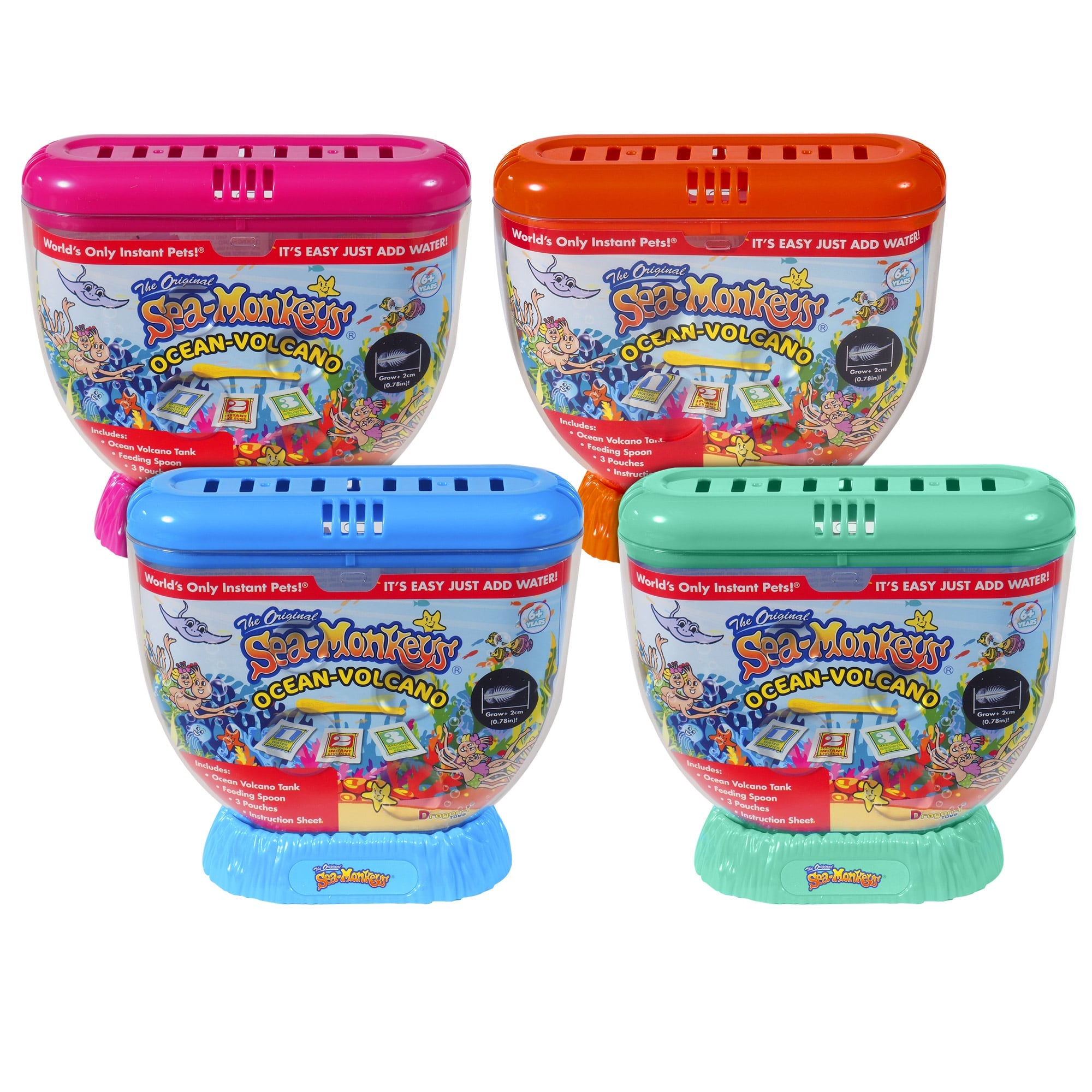Sea Monkeys Ocean-Volcano