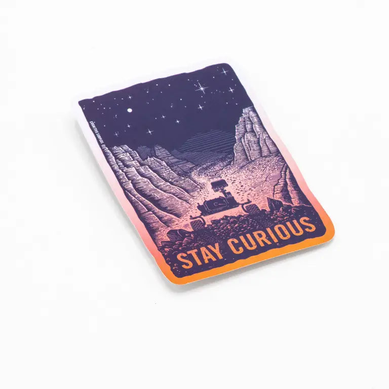 Stay Curious Sticker