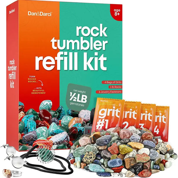 Rock Tumbler Refill Kit – The Science Museum of Minnesota