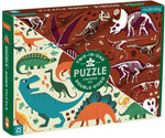 Dinosaur Dig Double-Sided 100 Piece Puzzle