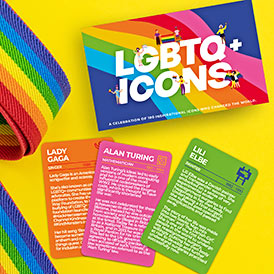 LGTBQ+ Icons Cards