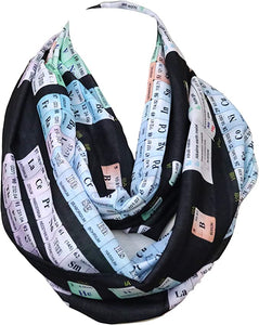 Periodic Table Infinity Scarf