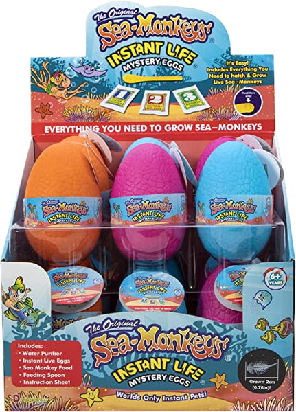 Sea Monkeys Egg--Instant Life (various colors) - FLEURISH