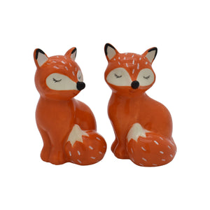 Fox Salt & Pepper Shaker Set