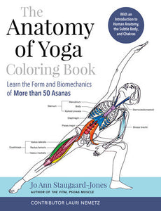 The Anatomy of Yoga Coloring Book