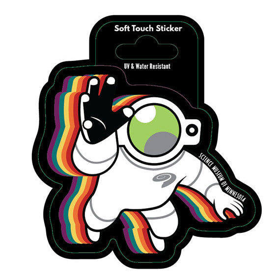 Rainbow Astronaut Sticker