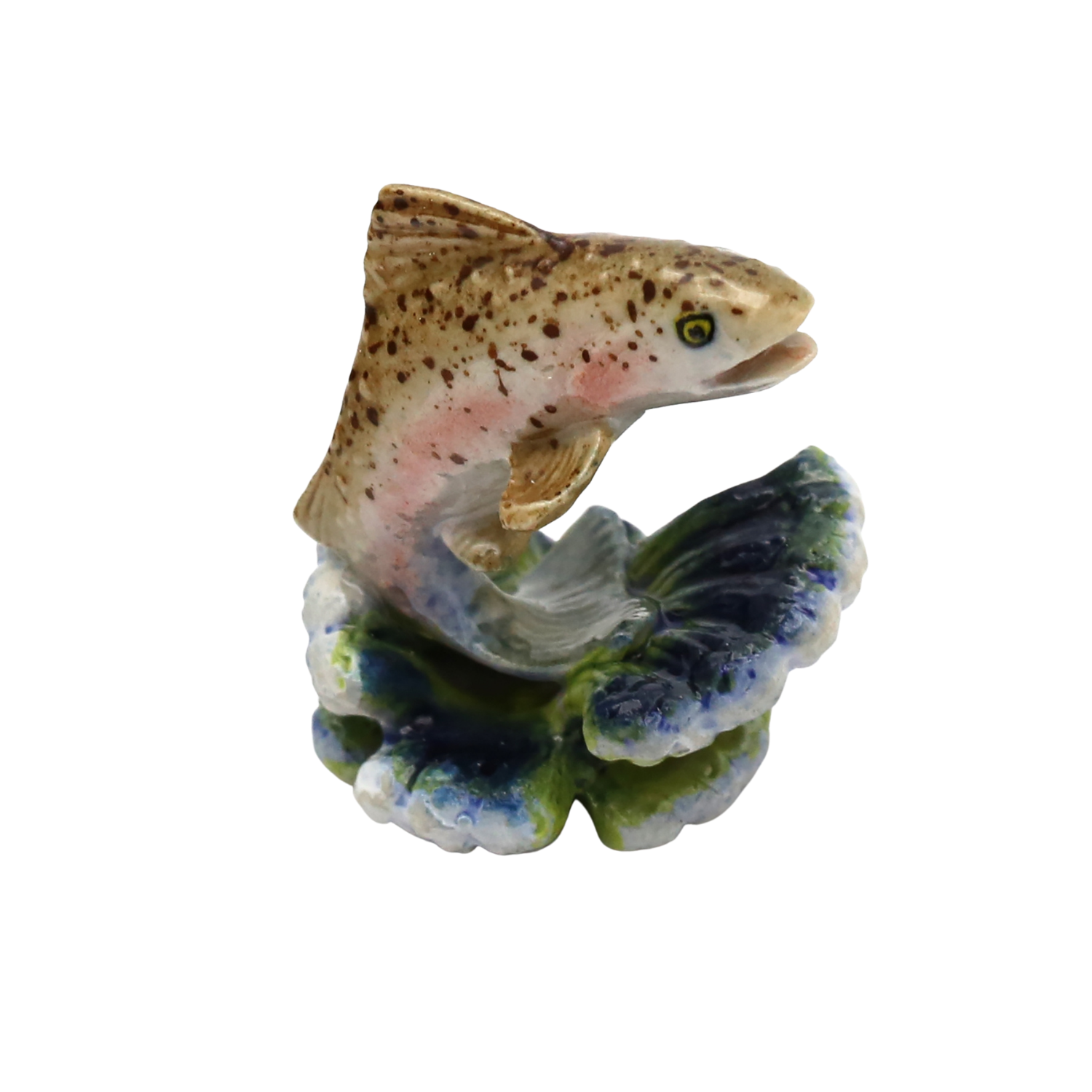 Angler Porcelain Miniature