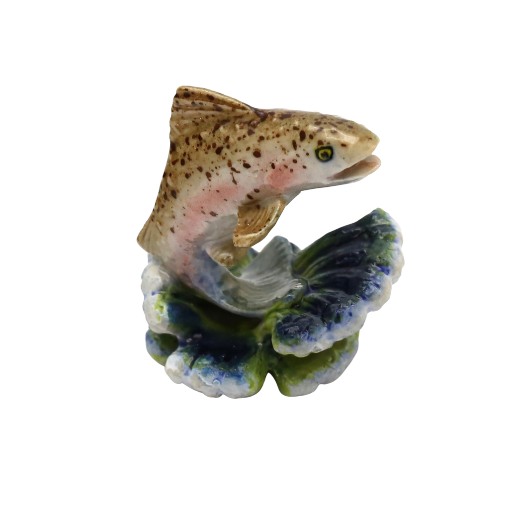 Angler Porcelain Miniature