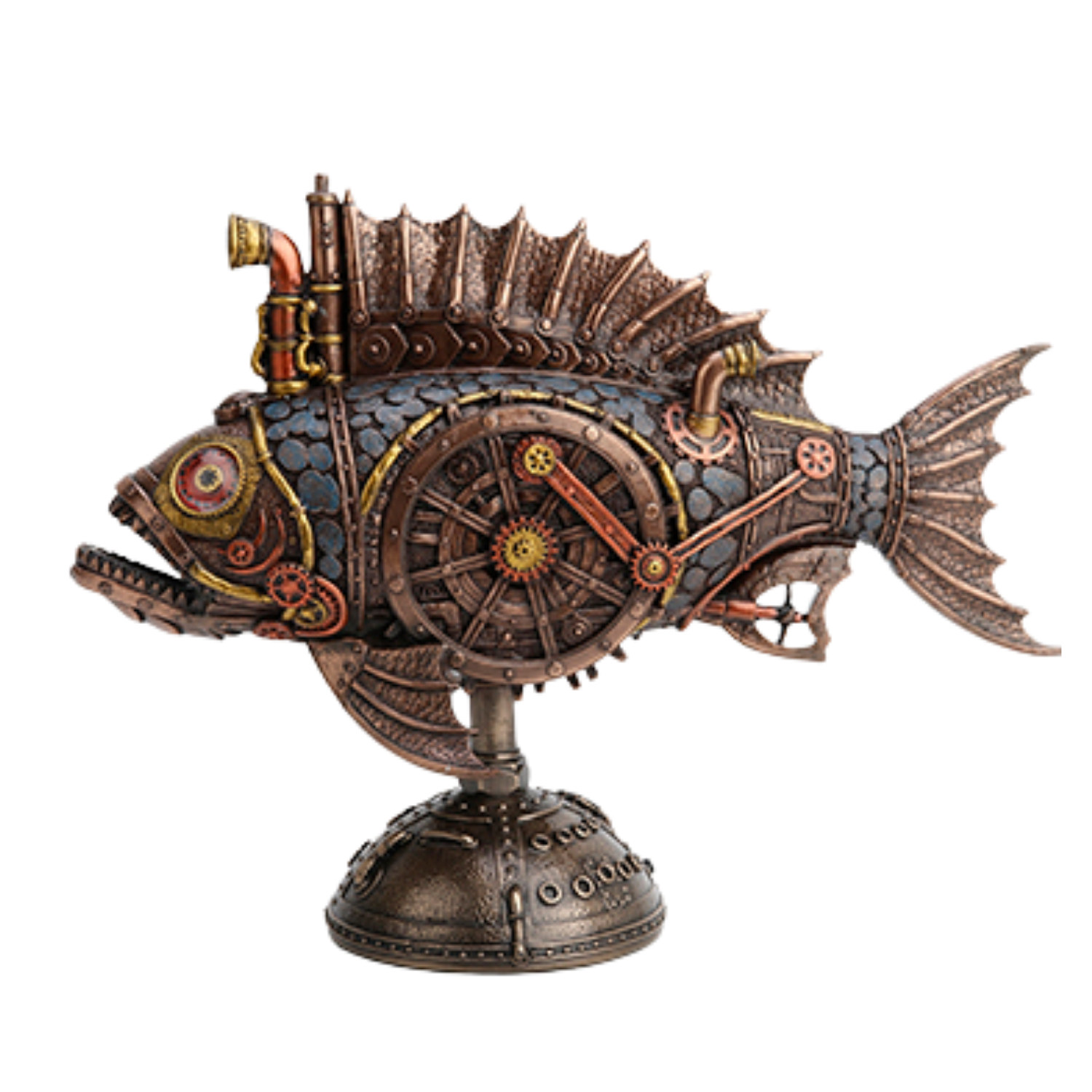 Steampunk Submarine Melanocetus Supero Duo with Light