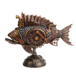 Steampunk Submarine Melanocetus Supero Duo with Light