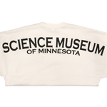 Science Museum of Minnesota White Long-Sleeve Logo Shirt (Adult)