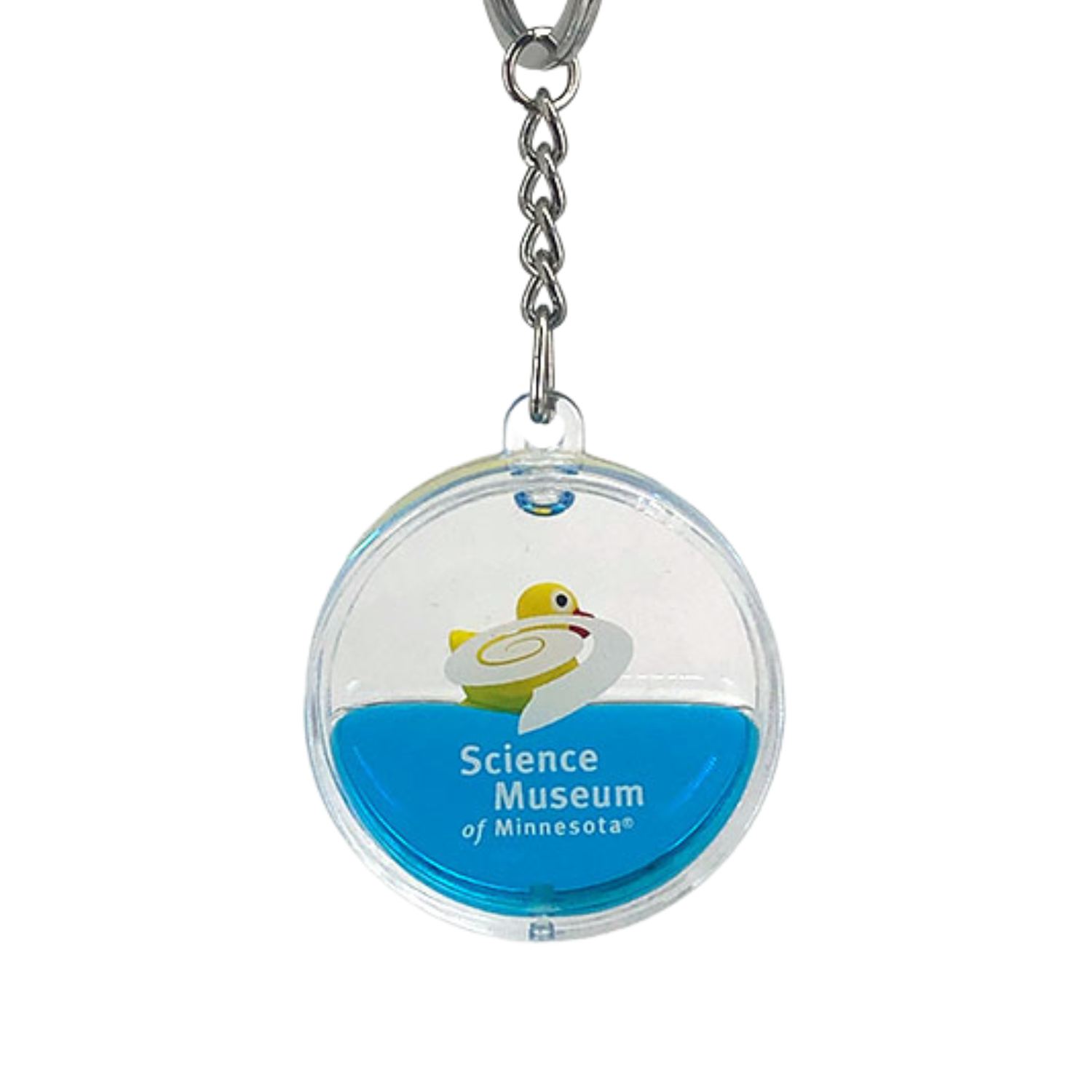 Science Museum of Minnesota Wave Tank Duck Keychain