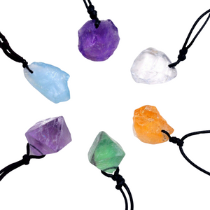 Crystals on Cord Necklace