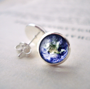 Simple Planet Stud Earrings