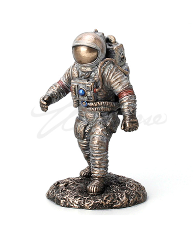 Steampunk Standing Astronaut Figurine