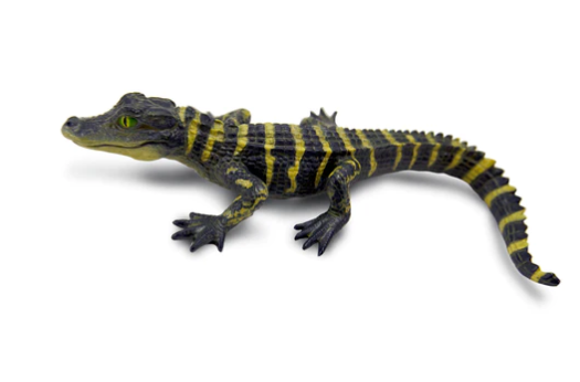 Alligator Baby Figurine
