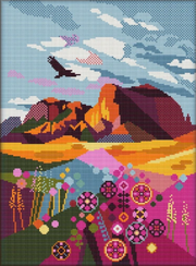 Big Bend National Park Cross Stitch Kit