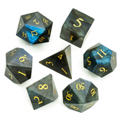 Labradorite Gemstone Dice