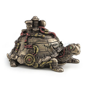 Steampunk Tortoise Trinket Box