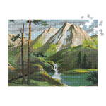 Mountains Paint by Number 1000 Puzzle