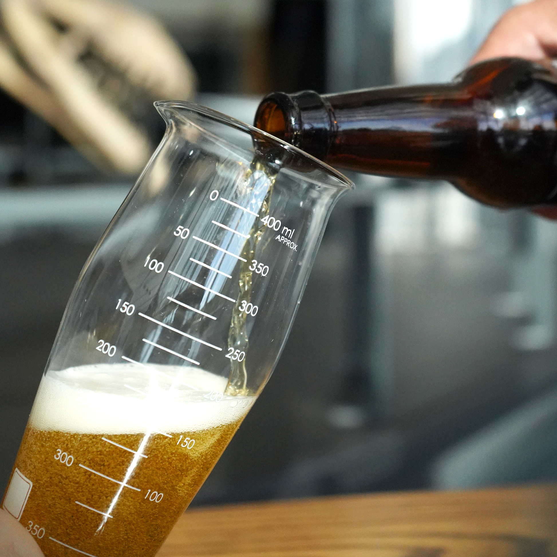 Beaker Pilsner Glasses