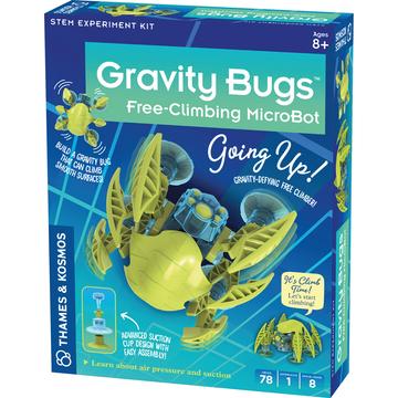 Gravity Bugs: Free-Climbing MicroBot