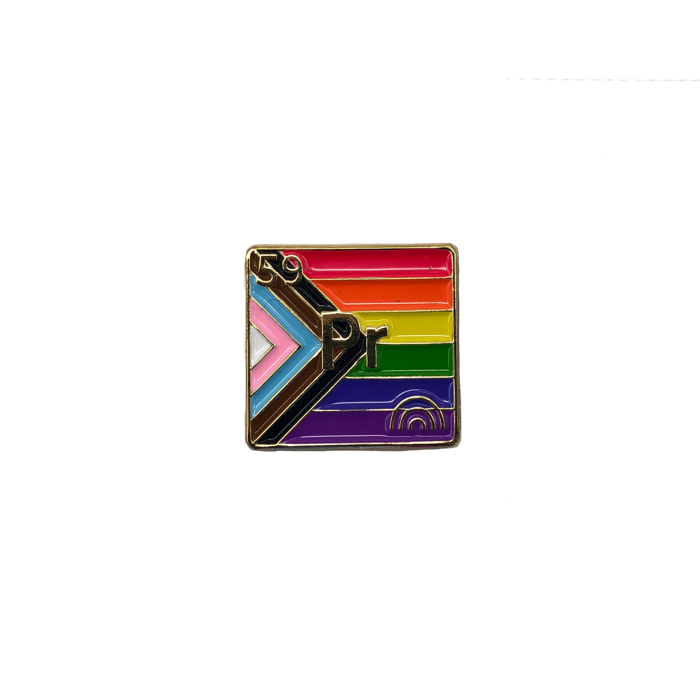 Progress Pride Enamel Pin