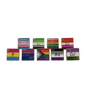 Inclusive Lesbian Pride Enamel Pin